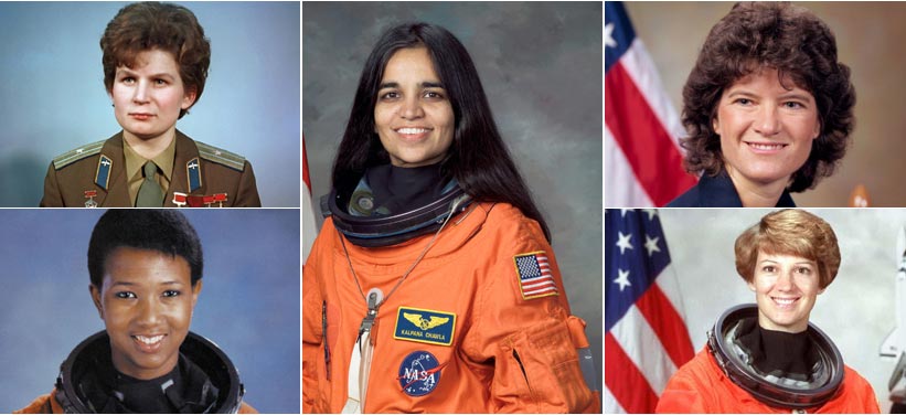 Top 5 Female Astronauts